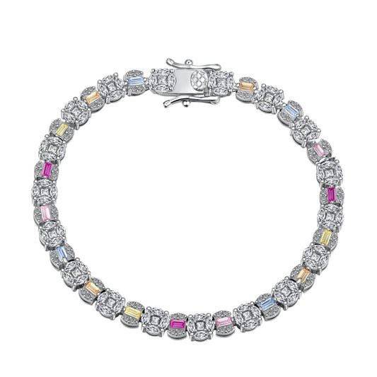 [RAFFINE] Pulsera multicorte radiante y deslumbrante para uso diario