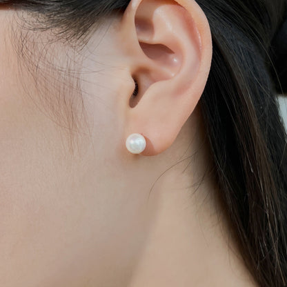 [RAFFINE]Delicate Pearl Earrings