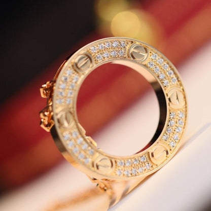 [RAFFINE]LOVE NECKLACE ADJUSTABLE ROSE GOLD