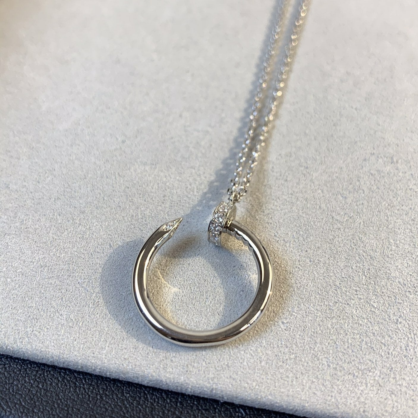 [RAFFINE]COLLAR JUSTE PLATA