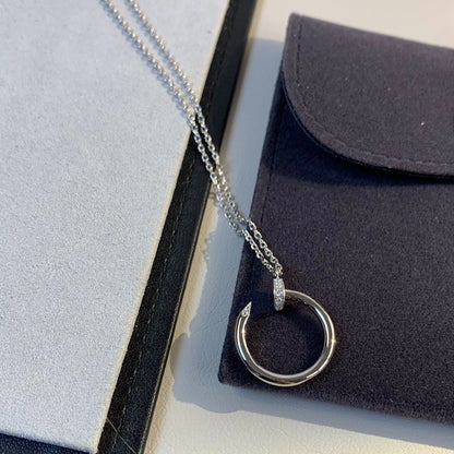 [RAFFINE]COLLAR JUSTE PLATA