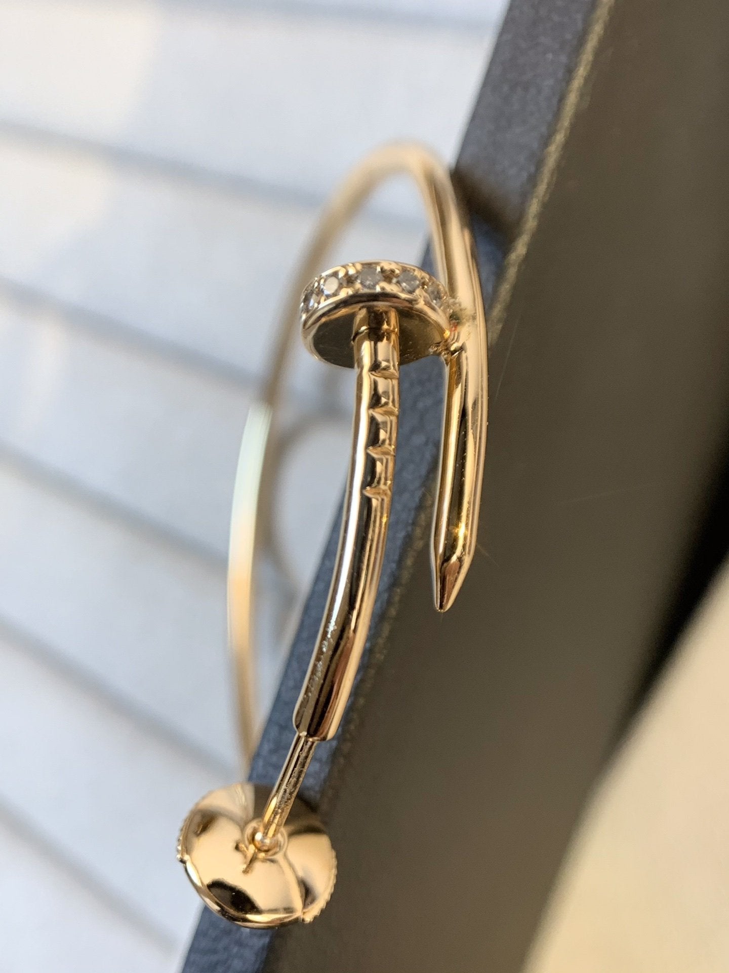 [Raffine]JUSTE EARRINGS GOLD DIAMONDS 1.8MM
