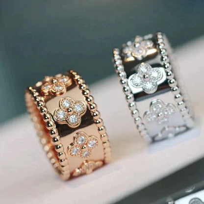 [RAFFINE]CLOVER KALEIDOSCOPE RING 10MM