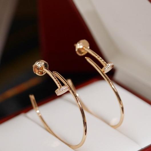 [Raffine]JUSTE OHRRINGE DIAMANTEN 1,8 MM 