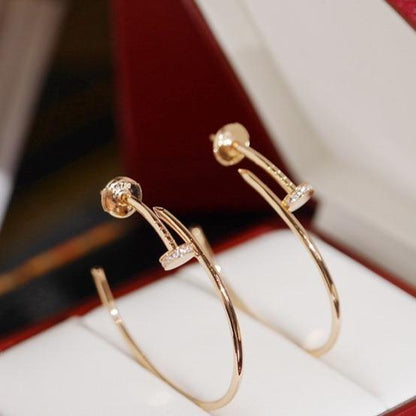 [Raffine]JUSTE OHRRINGE DIAMANTEN 1,8 MM 