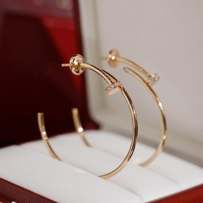 [Raffine]JUSTE OHRRINGE DIAMANTEN 1,8 MM 