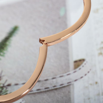 [RAFFINE] PULSERA DREAM ABIERTA ORO ROSA MOP