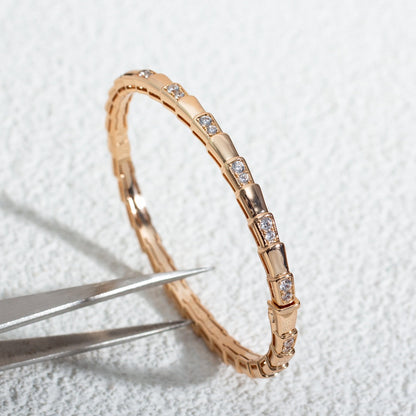 [Raffine]SERPENTI KLEINES ARMBAND ROTGOLD DIAMANT
