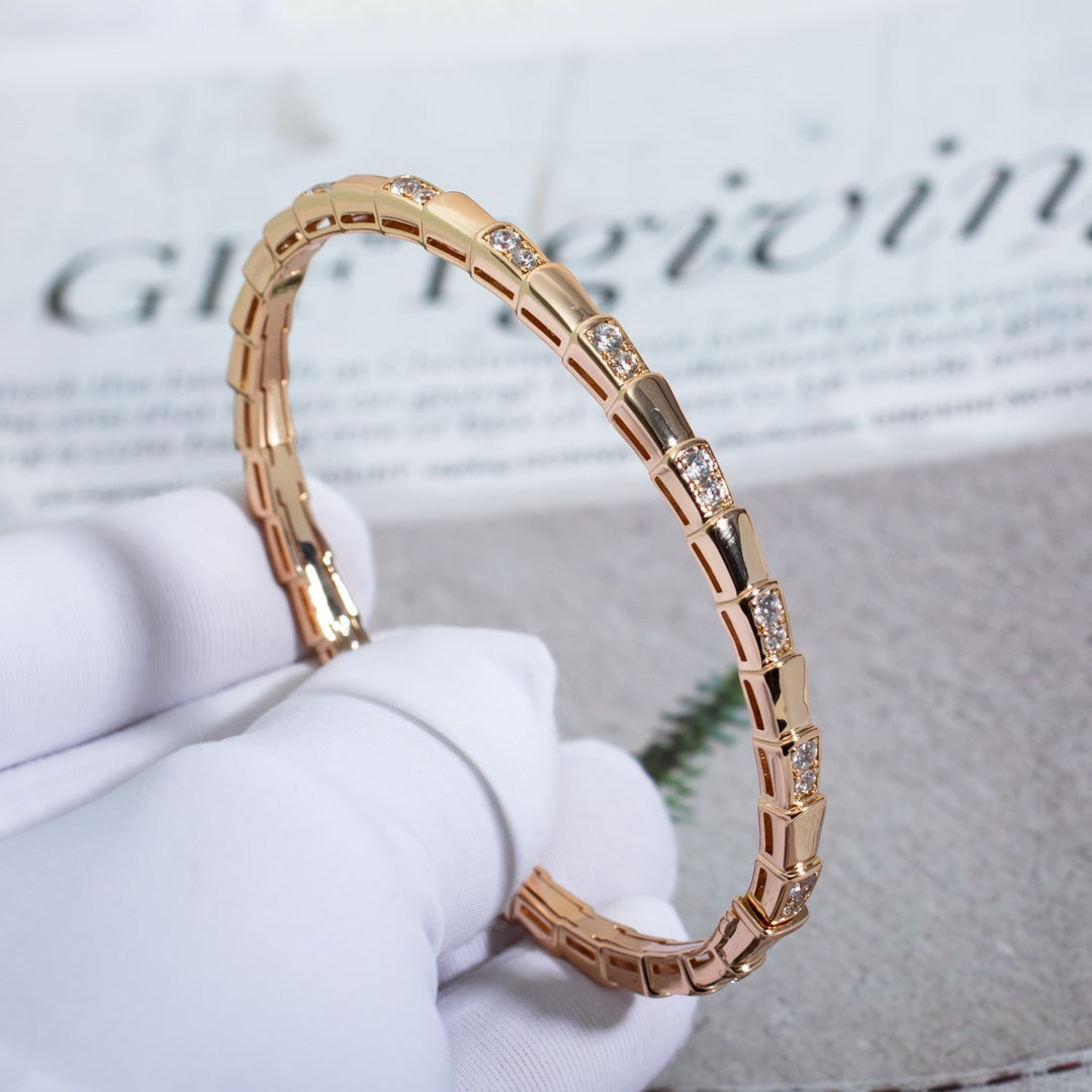 [Raffine]SERPENTI KLEINES ARMBAND ROTGOLD DIAMANT