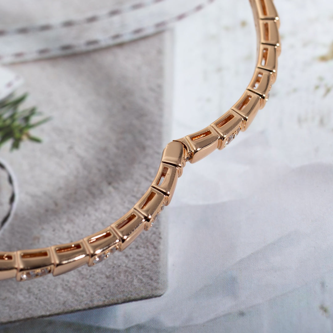 [Raffine]SERPENTI KLEINES ARMBAND ROTGOLD DIAMANT