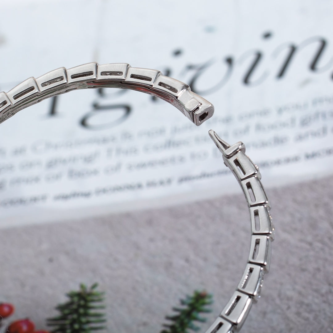 [RAFFINE]PULSE SERPENTI PLATA DIAMANTE