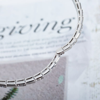 [RAFFINE]PULSE SERPENTI PLATA DIAMANTE