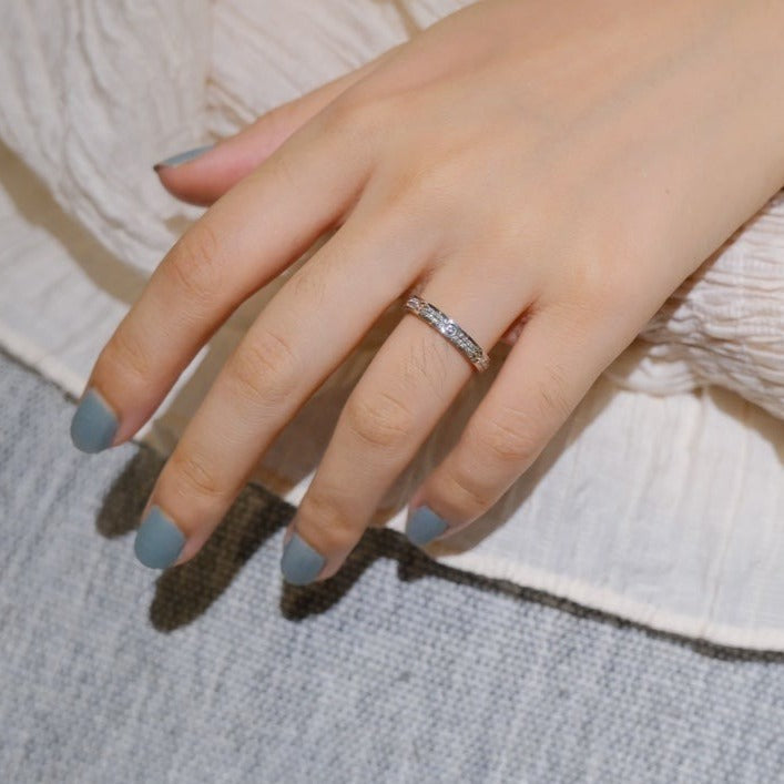 [RAFFINE]LOVE RING 2.65MM DIAMOND
