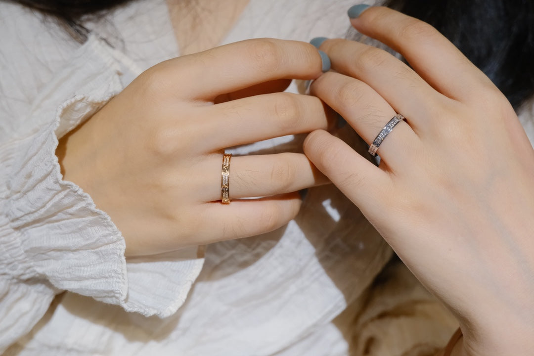 [RAFFINE]LOVE RING 2.65MM DIAMOND