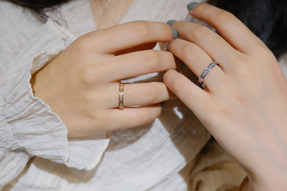 [RAFFINE]LOVE RING 2.65MM DIAMOND