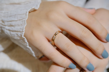 [RAFFINE]LOVE RING 2.65MM DIAMOND