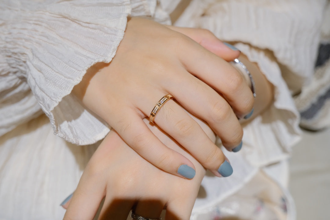 [RAFFINE]LOVE RING 2.65MM DIAMOND