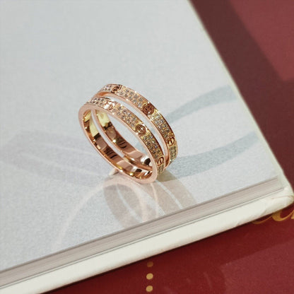 [RAFFINE]LOVE RING 2.65MM DIAMOND