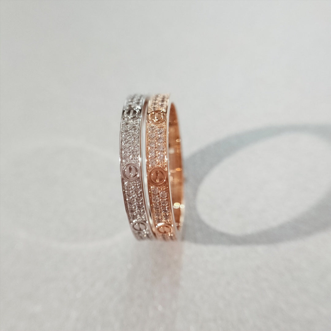 [RAFFINE]LOVE RING 2.65MM DIAMOND