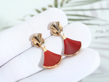 [RAFFINE] PENDIENTES DREAM DE ORO ROSA CON ESTRELLA DE CALIFORNIA