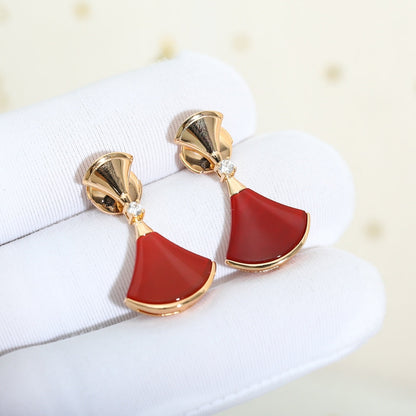 [RAFFINE] PENDIENTES DREAM DE ORO ROSA CON ESTRELLA DE CALIFORNIA