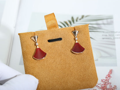 [RAFFINE] PENDIENTES DREAM DE ORO ROSA CON ESTRELLA DE CALIFORNIA