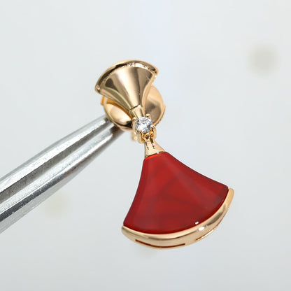 [RAFFINE] PENDIENTES DREAM DE ORO ROSA CON ESTRELLA DE CALIFORNIA