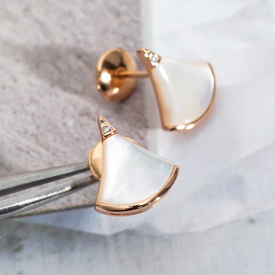 [RAFFINE] PENDIENTES DIVAS DREAM ORO ROSA