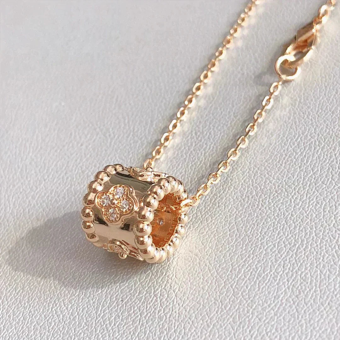 [RAFFINE]PERLEE PEDANT NECKLACE GOLD / ROSE GOLD