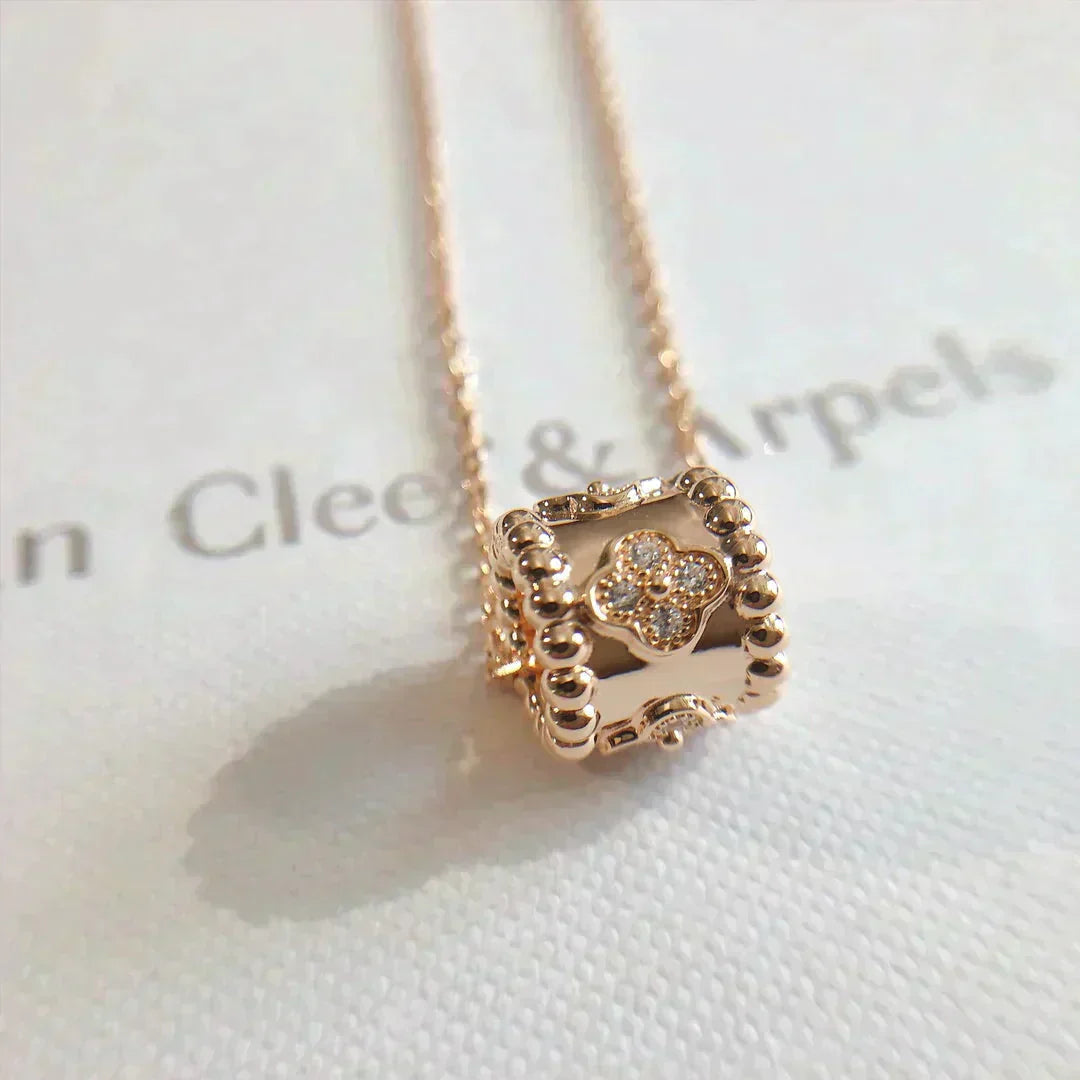 [RAFFINE]PERLEE PEDANT NECKLACE GOLD / ROSE GOLD