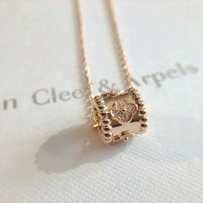 [RAFFINE]PERLEE PEDANT NECKLACE GOLD / ROSE GOLD