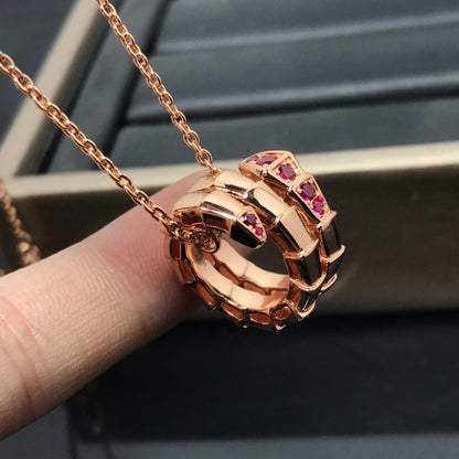 [RAFFINE]COLLAR PEDANTE SERPENTI