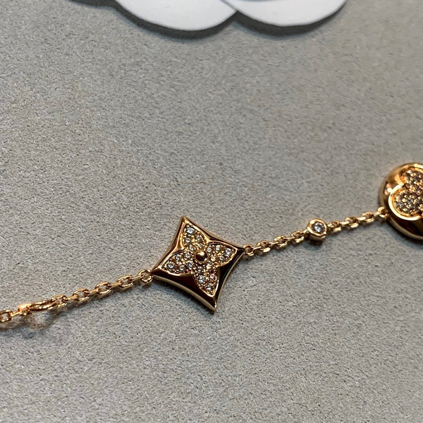 [Raffine]Stern und Sonne 4 Motive Gold Diamanten Armband