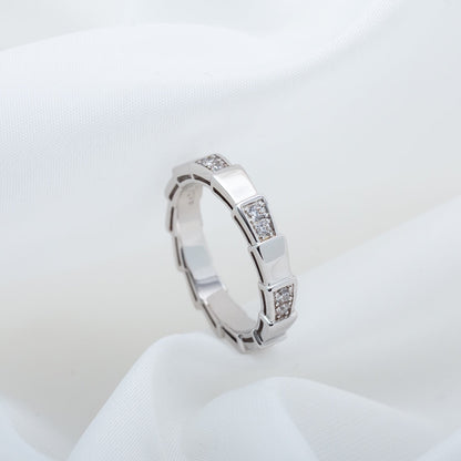 [RAFFINE]SERPENTI RING SILVER  3MM