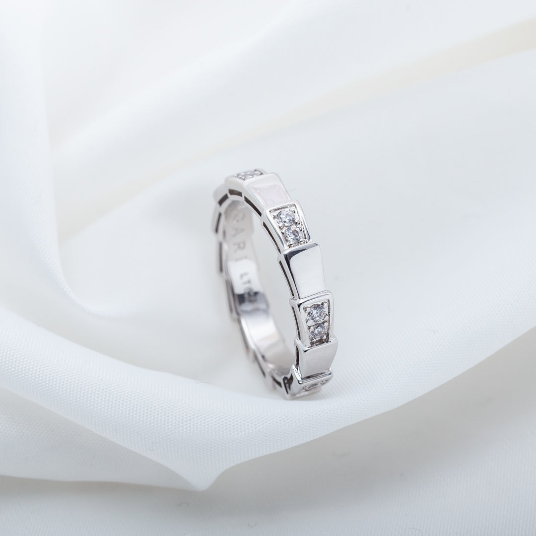 [RAFFINE]SERPENTI RING SILVER  3MM
