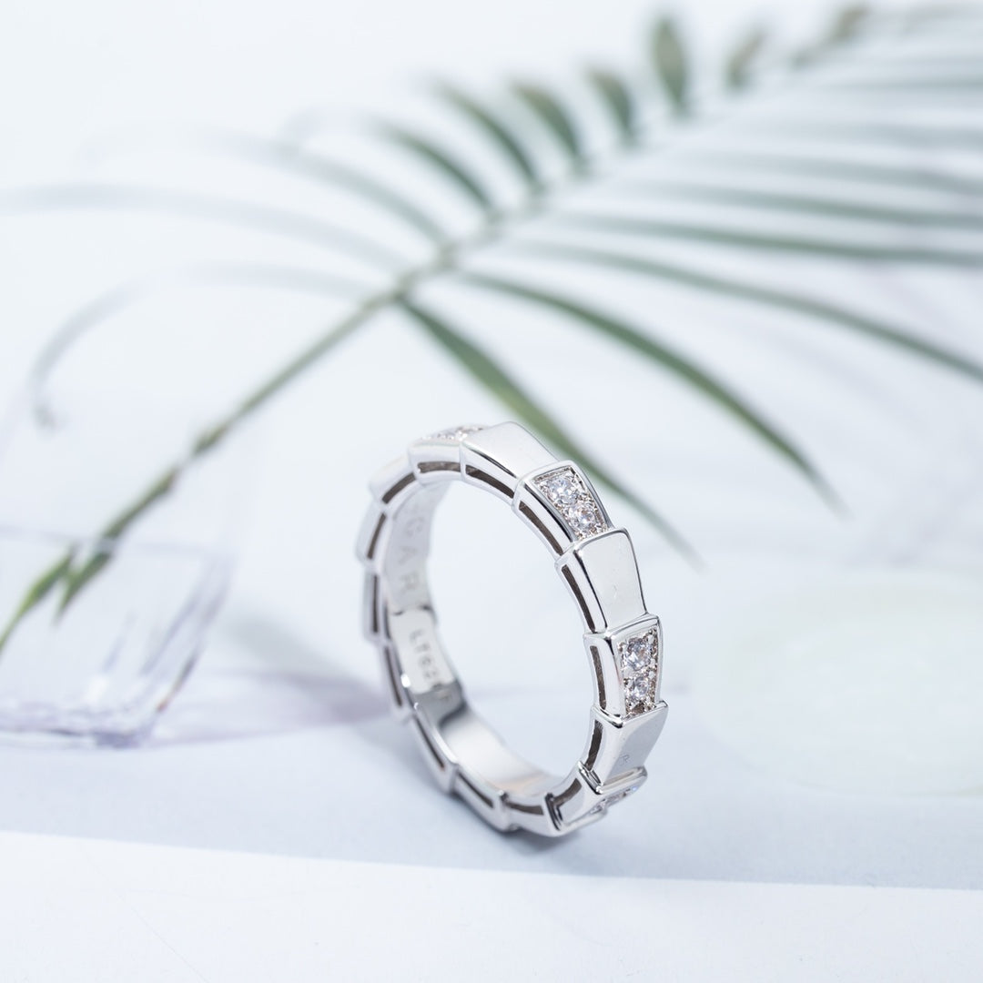 [RAFFINE]SERPENTI RING SILVER  3MM