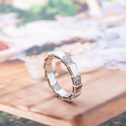 [RAFFINE]SERPENTI RING SILVER  3MM