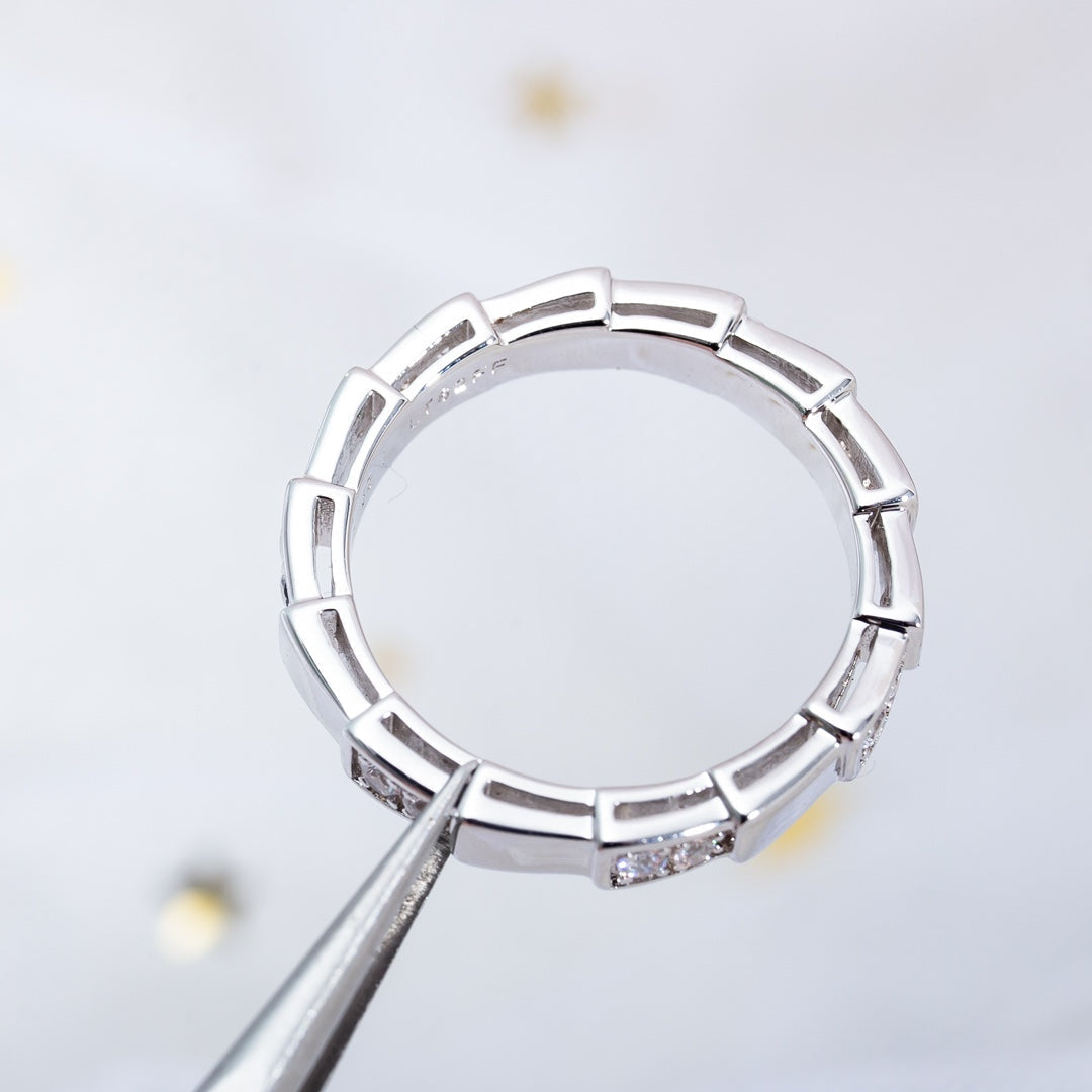 [RAFFINE]SERPENTI RING SILVER  3MM