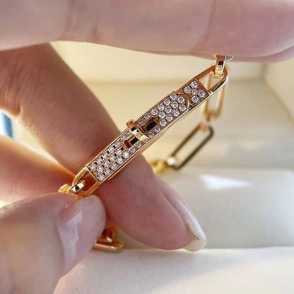[RAFFINE]CHAINE BRACELET SMALL MODEL DIAMOND