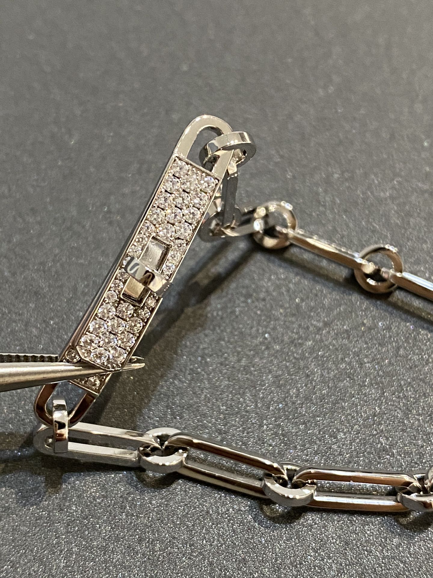 [RAFFINE]CHAINE BRACELET SMALL MODEL DIAMOND