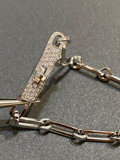 [RAFFINE]CHAINE BRACELET SMALL MODEL DIAMOND