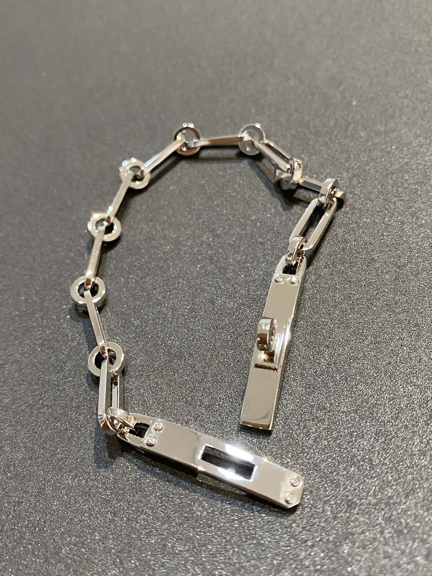 [RAFFINE]CHAINE BRACELET SMALL MODEL DIAMOND