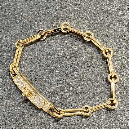 [RAFFINE]CHAINE BRACELET SMALL MODEL DIAMOND