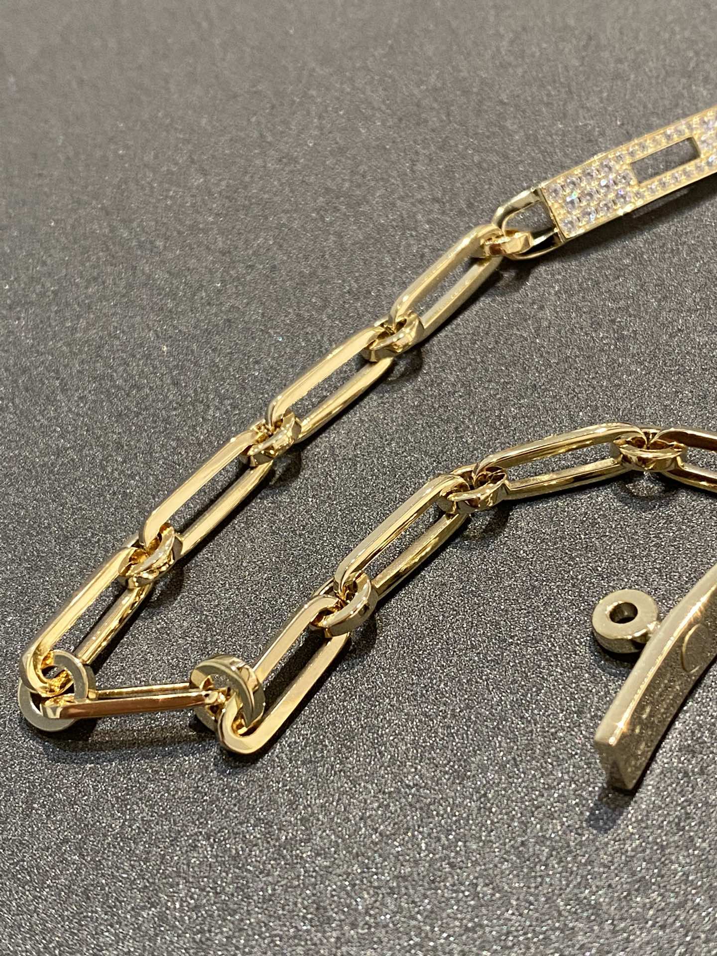 [RAFFINE]CHAINE BRACELET SMALL MODEL DIAMOND