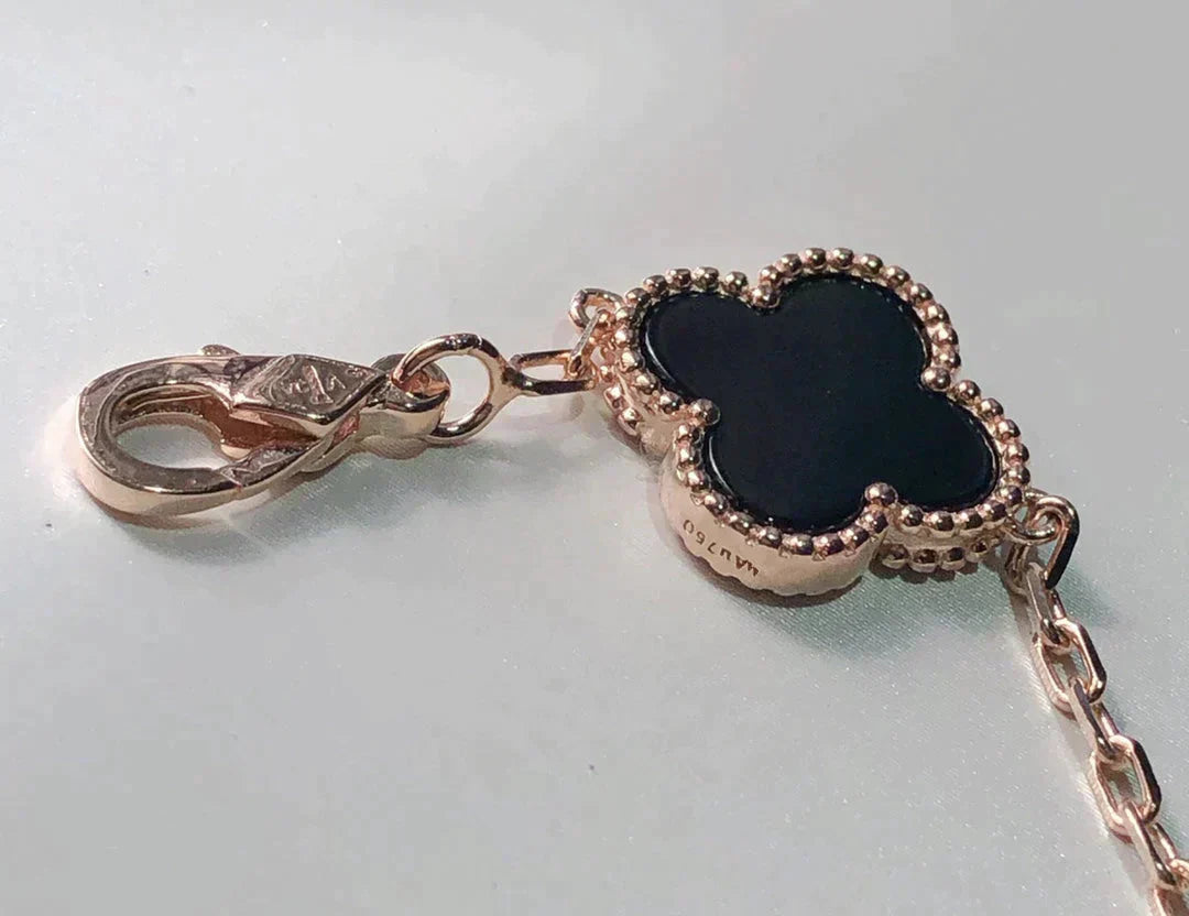 [RAFFINE]CLOVER 5 MOTIFS MEHRFARBIGES ARMBAND