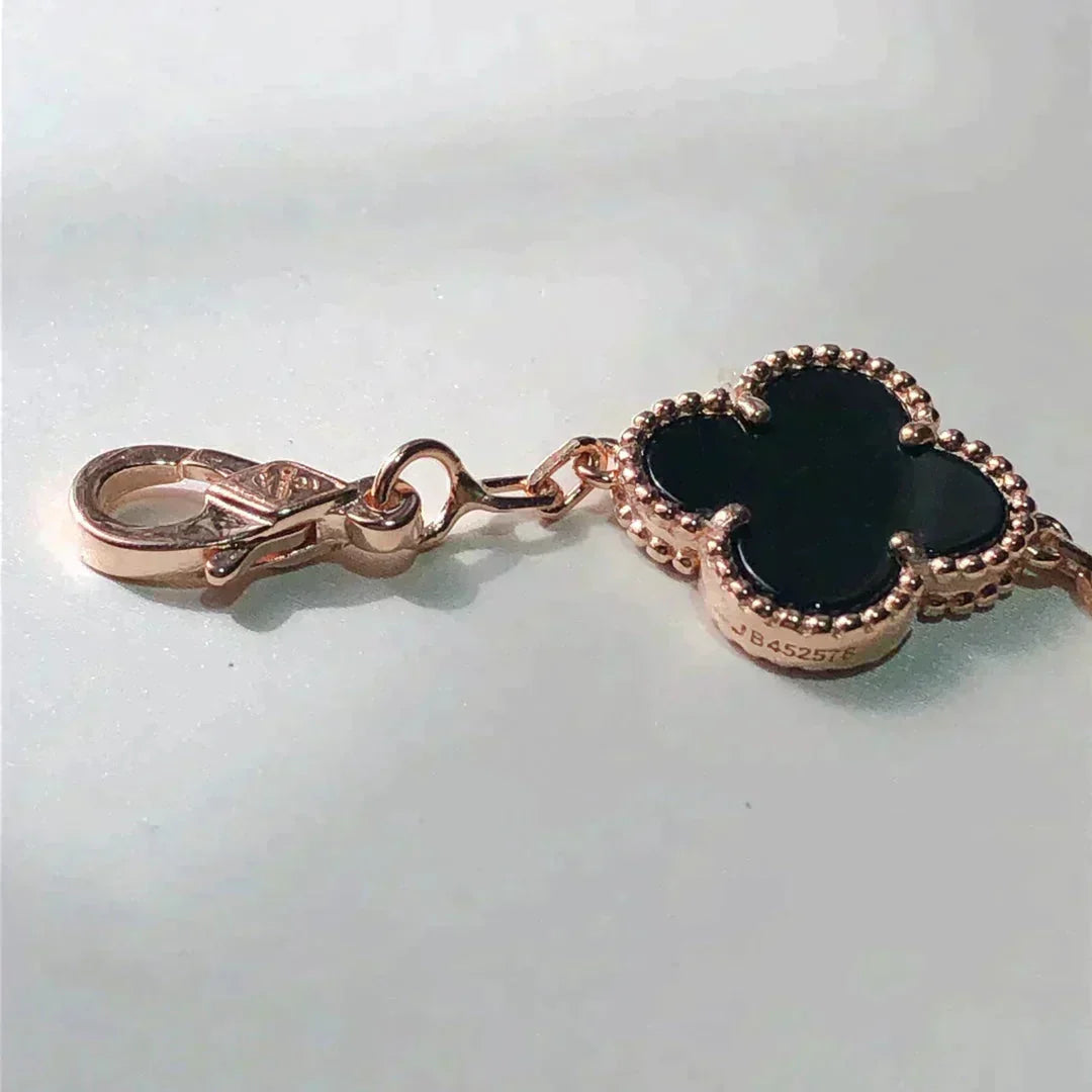 [RAFFINE]CLOVER 5 MOTIFS MEHRFARBIGES ARMBAND