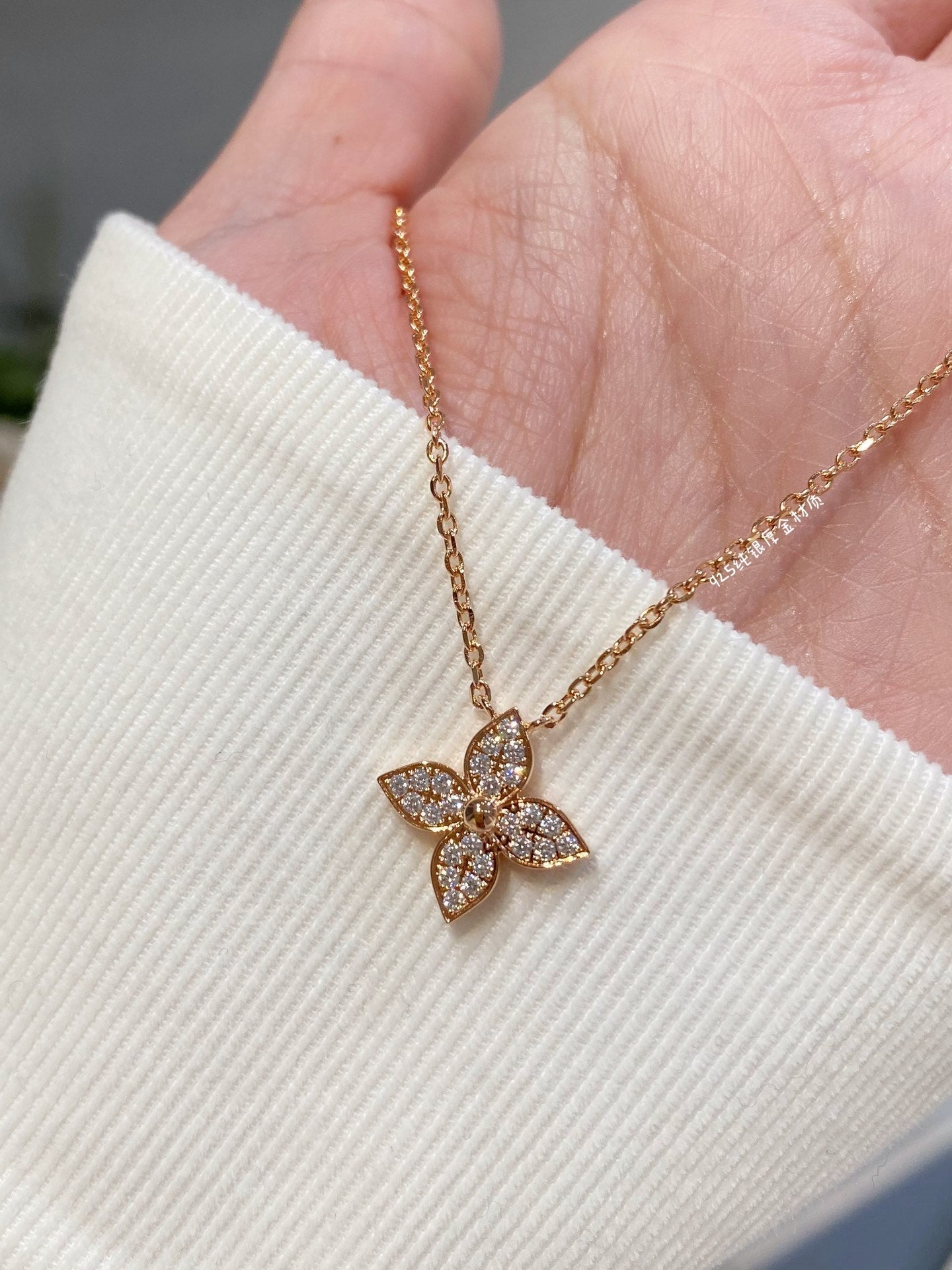 [RAFFINE]STAR DIAMOND NECKALCE