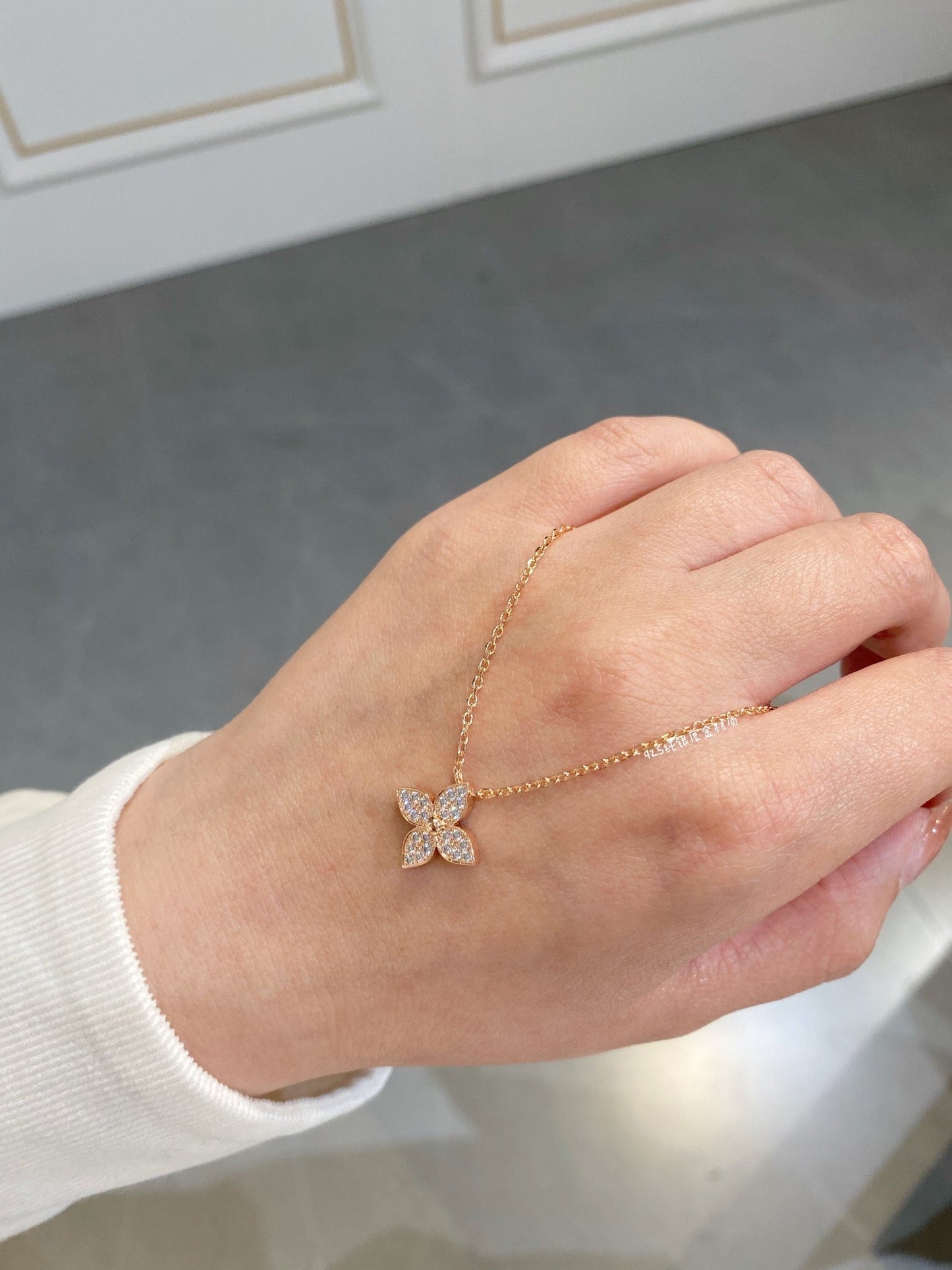 [RAFFINE]STAR DIAMOND NECKALCE
