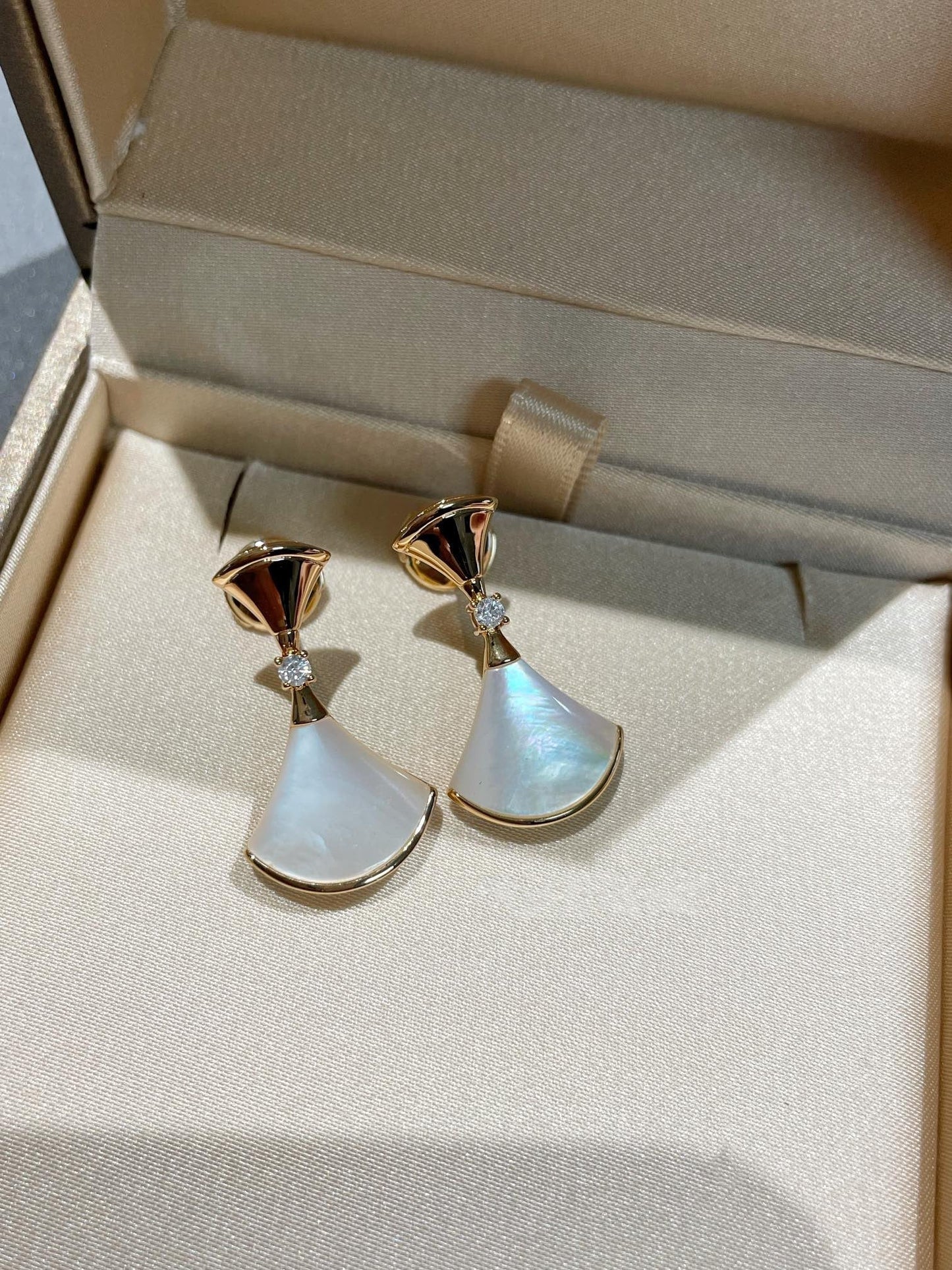 [RAFFINE] PENDIENTES DE DIAMANTES DREAM MOP 1