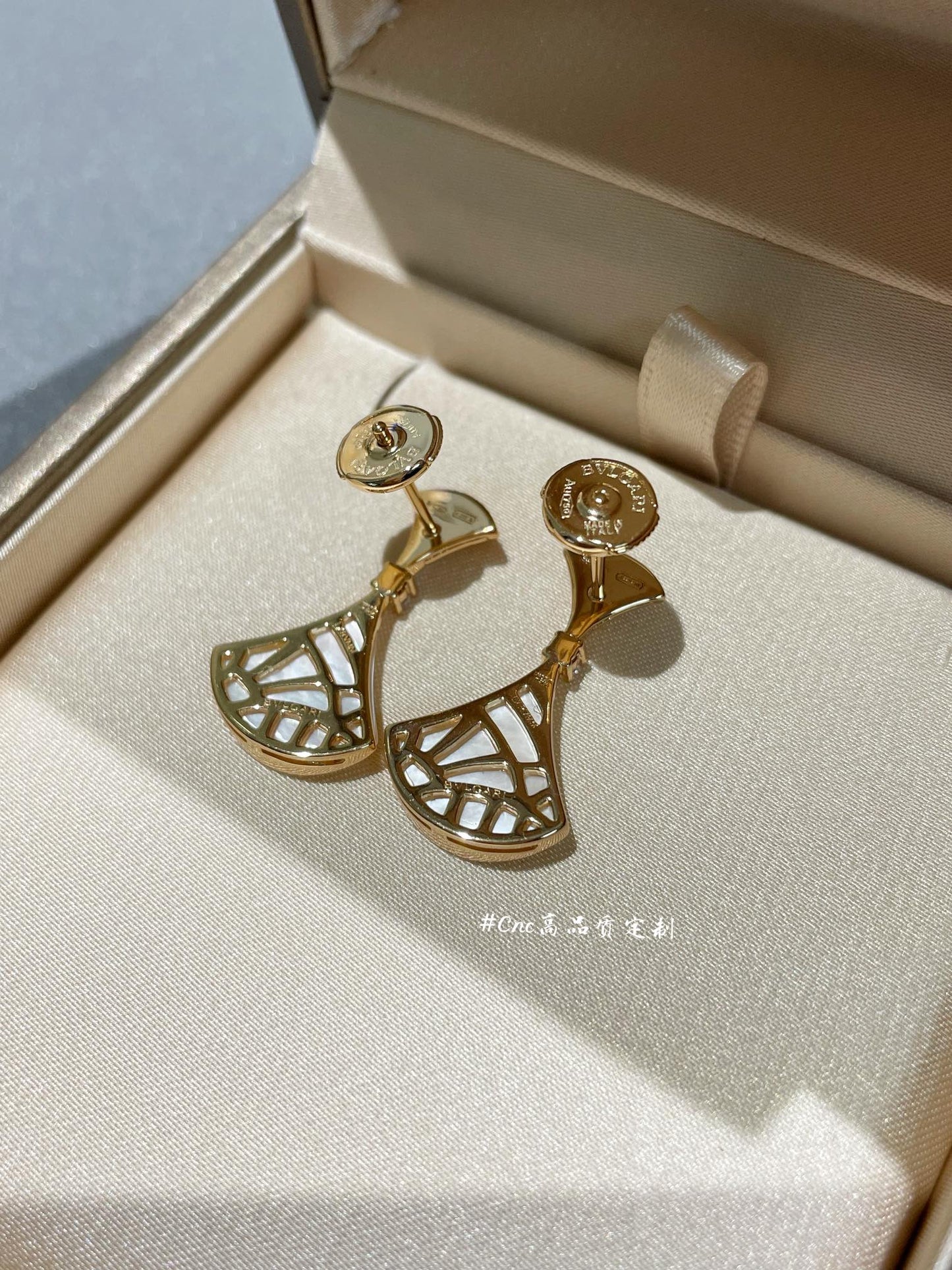 [RAFFINE] PENDIENTES DE DIAMANTES DREAM MOP 1
